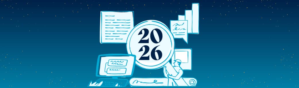 Illustration representing brand mentions, search signals, and visibility trends in 2026