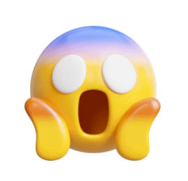 Shocked emoji