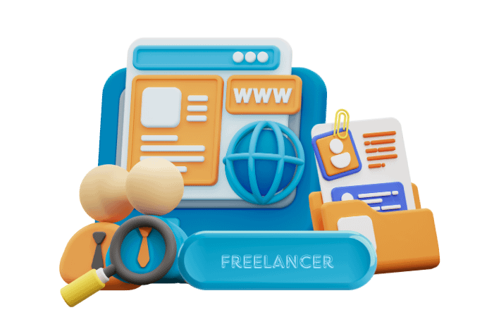 freelancer profiles and resumes.