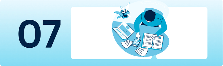 Illustration of a freelancer managing multiple tasks and clients