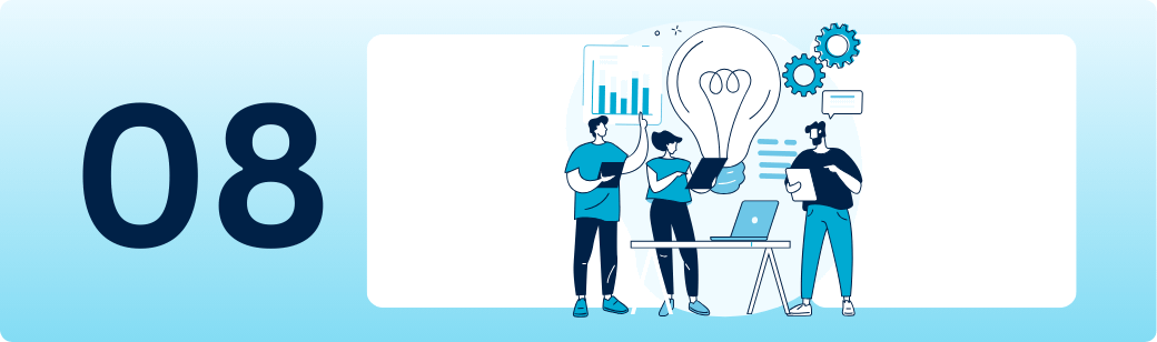 Starting offshore hiring with a single role Illustration of a small team collaborating, representing starting offshore hiring with one role